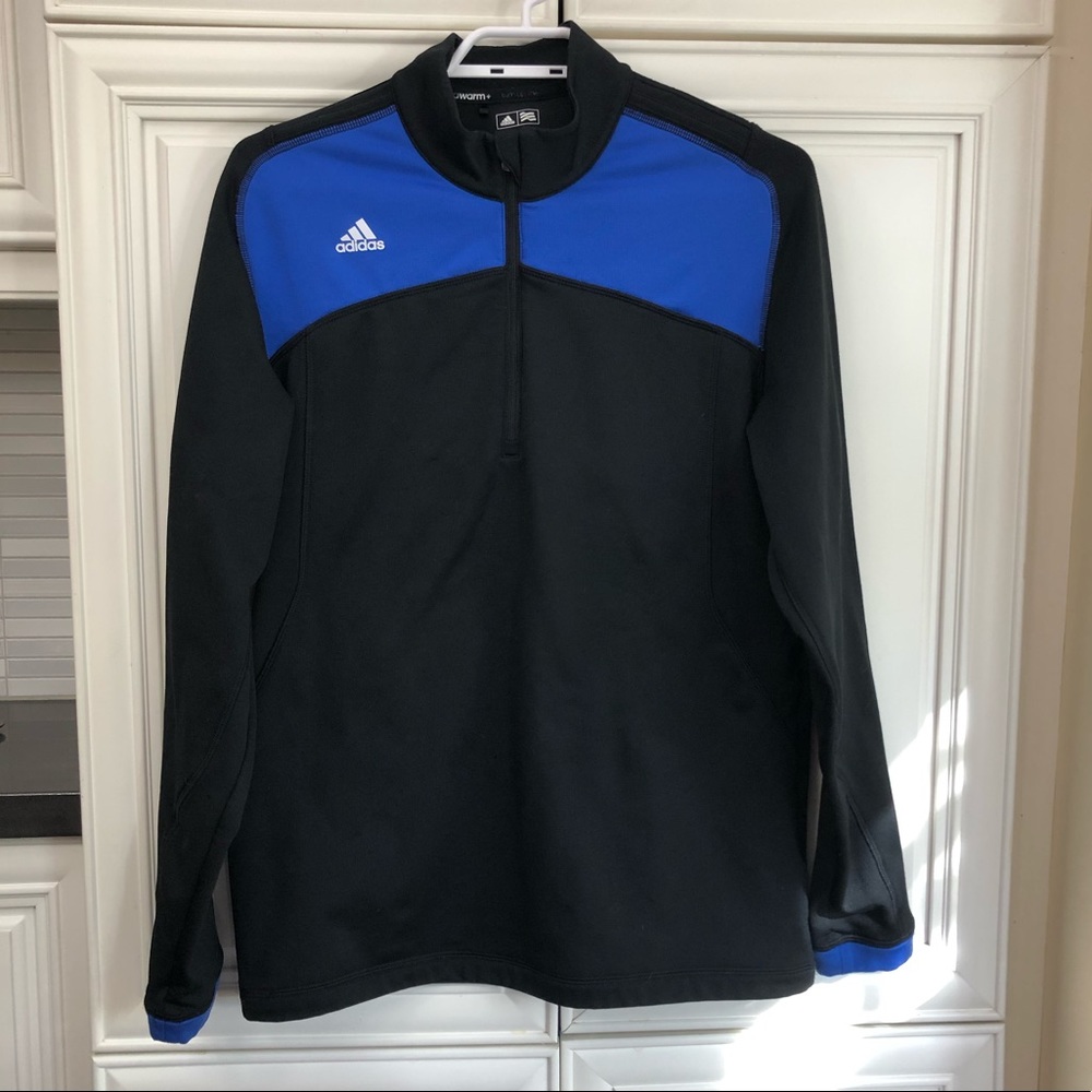 Adidas Men’s Climawarm golf zip sweatshirt